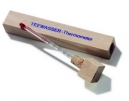 Teewasser-Thermometer im Holzschuber